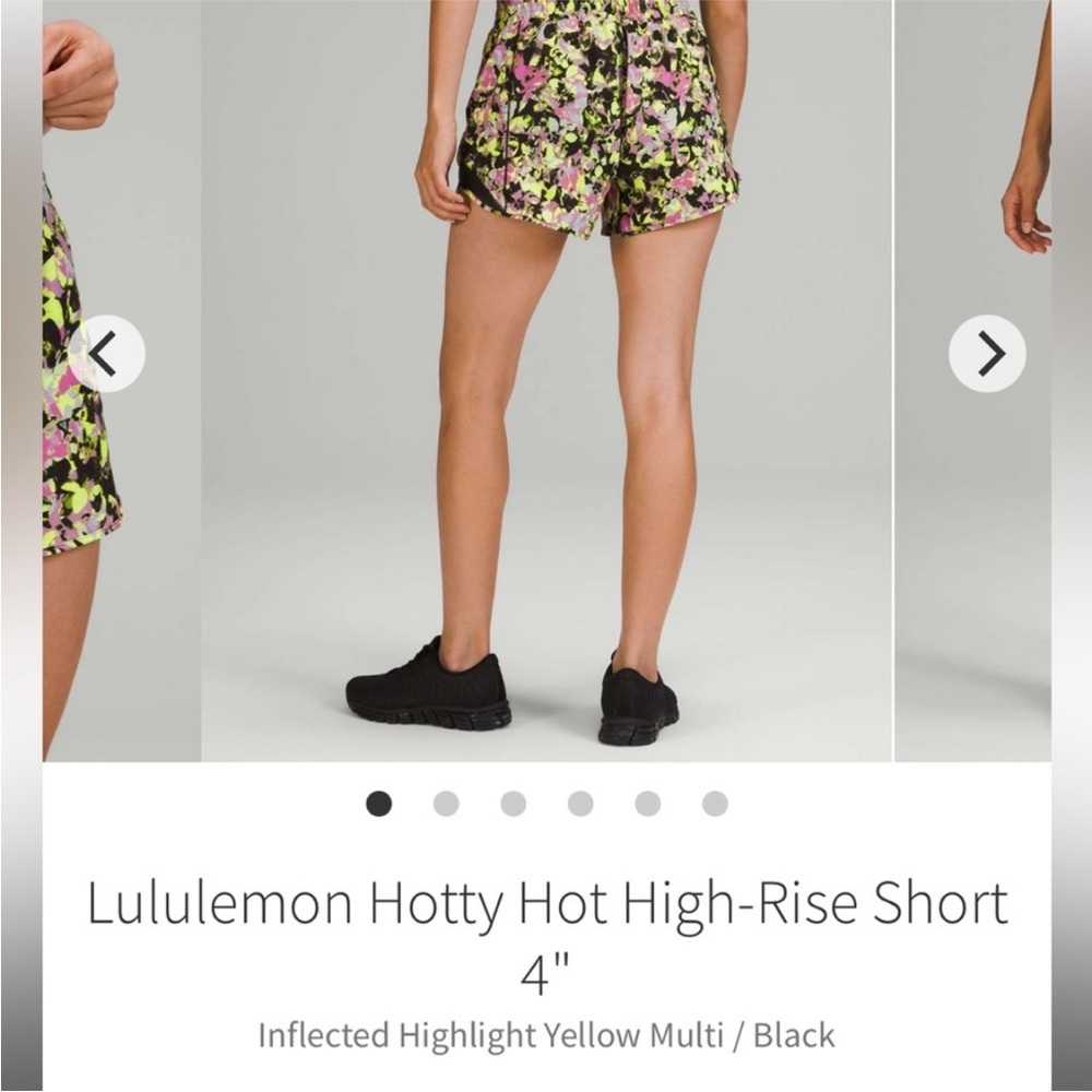 Lululemon Hotty Hot High Rise Shorts - Sz 4